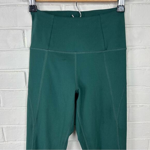 Girlfriend Collective Green Cropped Leggings Size XXS - Picture 5 of 12